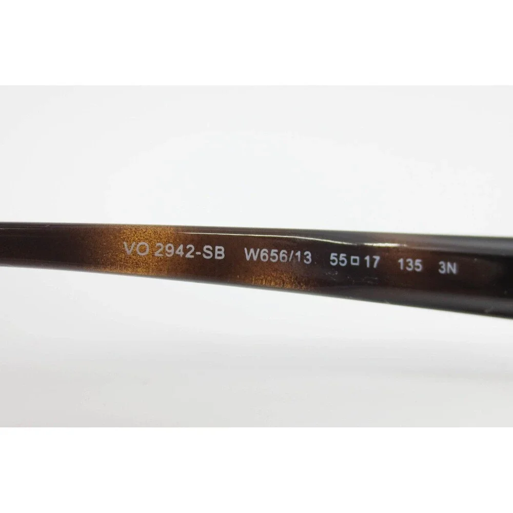 Vogue VO 2942-SB W656/13 Dark Tortoise Crystal Accent Eyeglasses 55-17-135